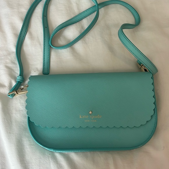 kate spade Handbags - Kate Spade Blue Crossbody Bag
